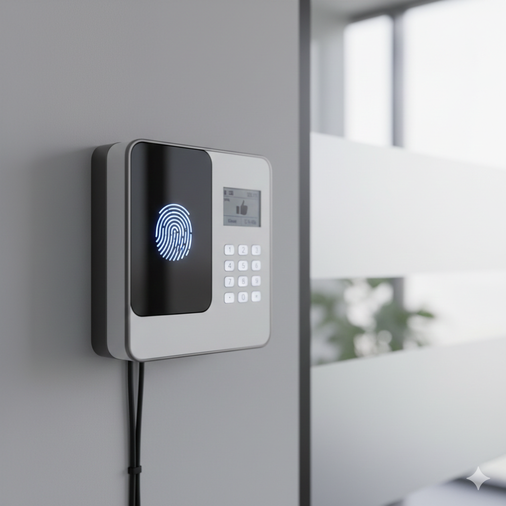 Control de accesos en oficina corporativa